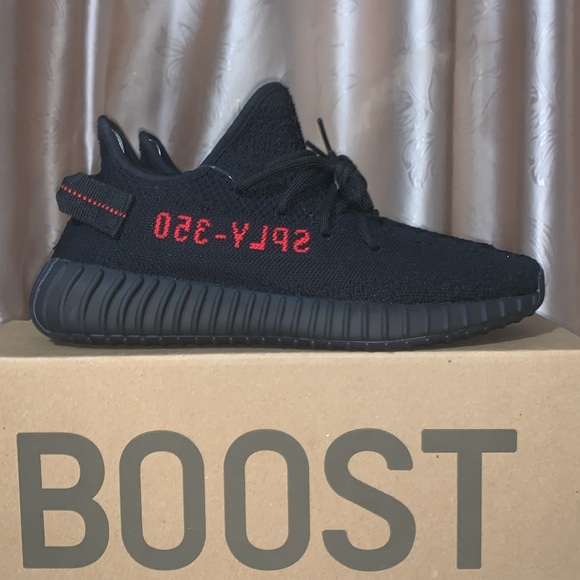 Adidas Yeezy Boost 350 V2 Black Red(2017/2020) - Picture 4 of 8